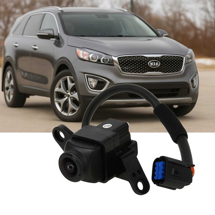 Камера KIA Sorento в дзеркало  2015-2018