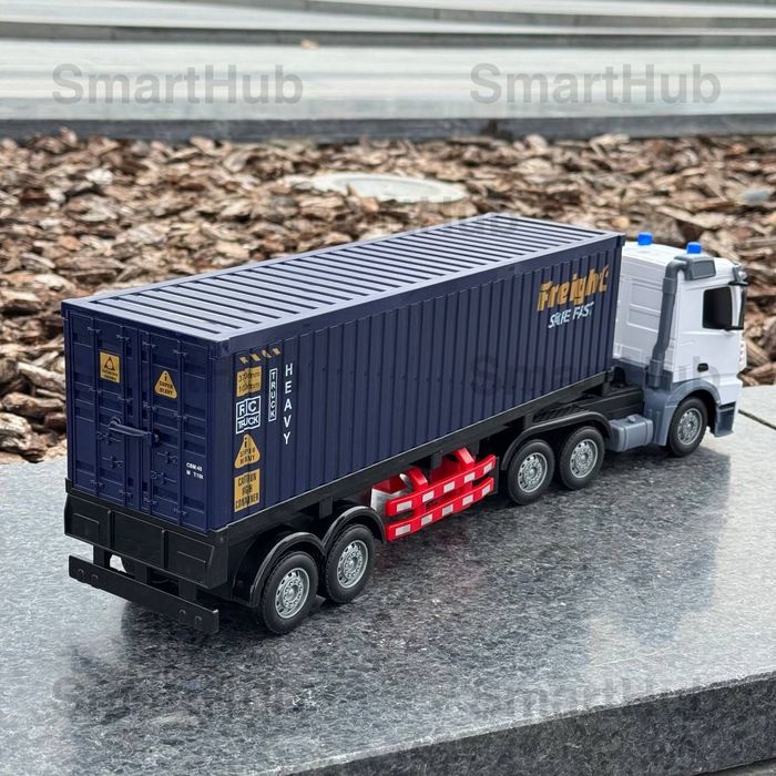 Вантажівка на радіокеруванні Euro Truck Біла, Фура на пульту