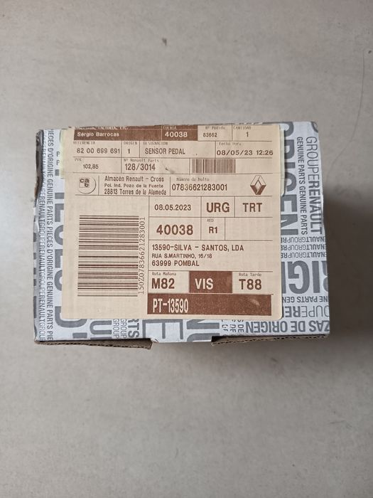 Sensor pedal Renault Clio 2002