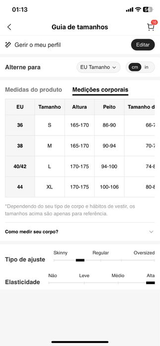 Camisa SHEIN  Castanho