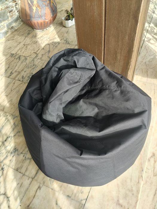 Puff preto em ótimo estado