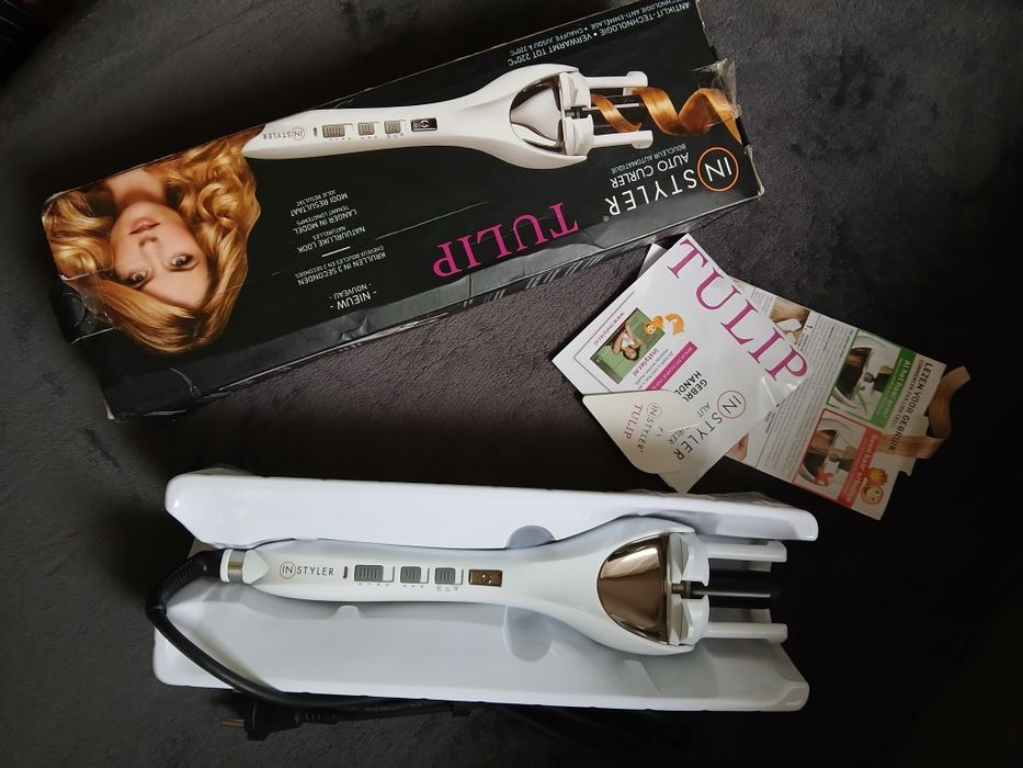 автоматична плойка для волосся InStyler Tulip Auto Curler.