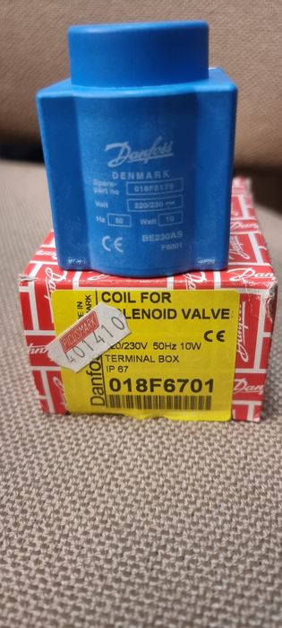 Eletrovalvulas Danfoss novas
