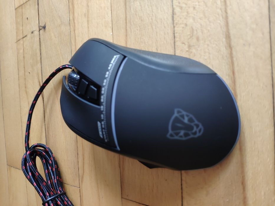 Мышь проводная игровая Motospeed V10 Black USB