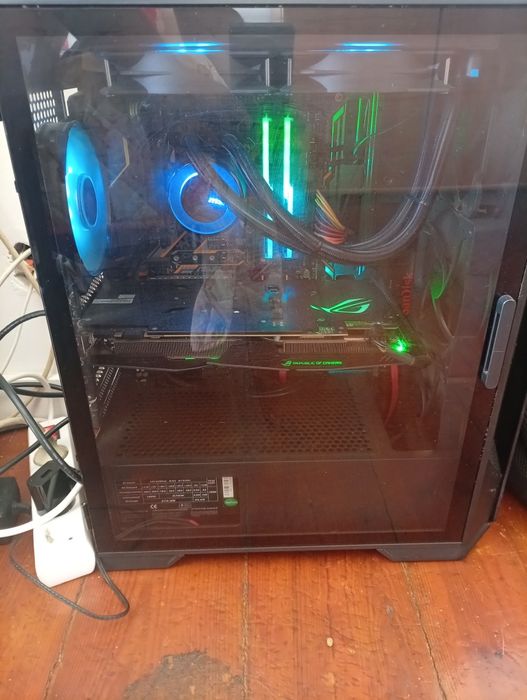Computador completo chegar e ligar