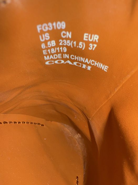 Лофери coach оригінал 37 розмір