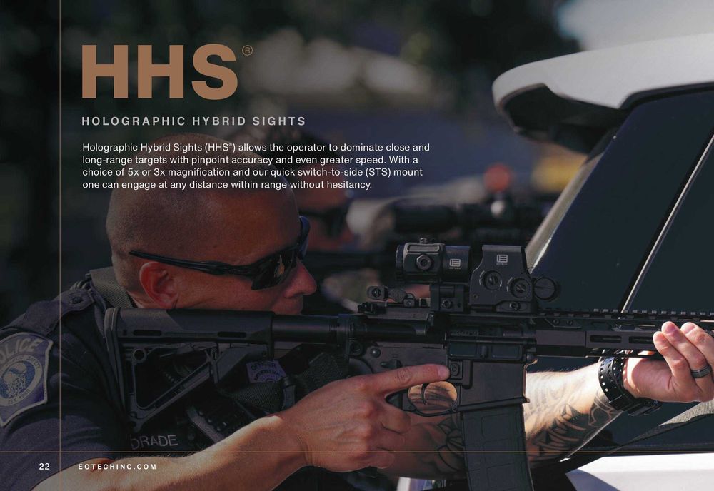 Комплект EOTECH HHS VIII (EXPS3-0 + G33 3X) Tan Новый Оригинал из США