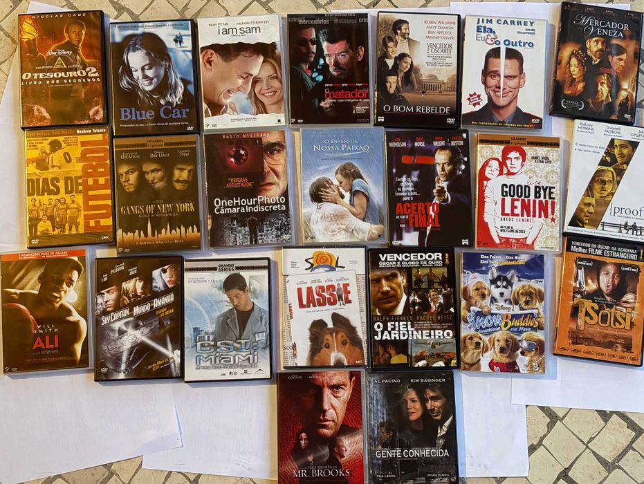 DVDs de Filmes Originais – Vários Títulos
