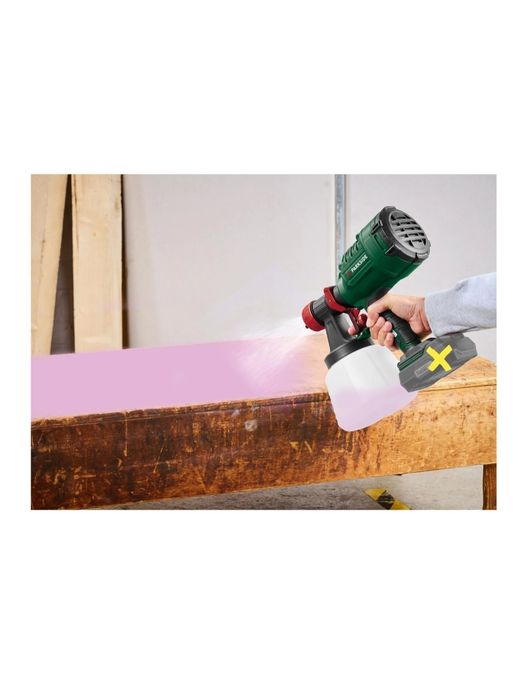 Pistola de pintar recarregável de 20V parkside