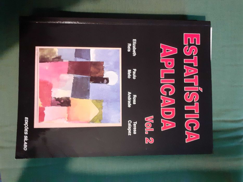 Estatística Aplicada Vol. 2  e Livro de Exercícios