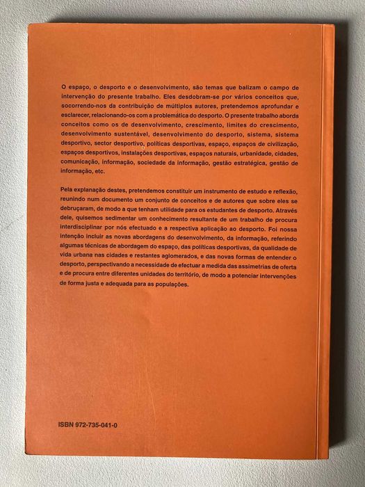 O Espaço, o Desporto e o Desenvolvimento, de Luís Cunha