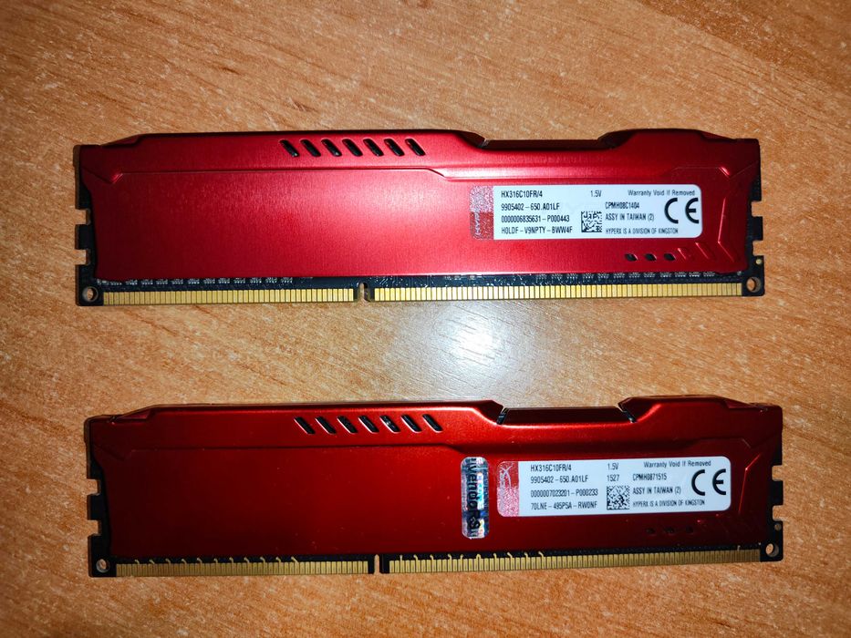 Pamięć RAM DDR3 2x4 GB HyperX Fury 1600MHz CL10 HX316C10FR/4 + gratisy