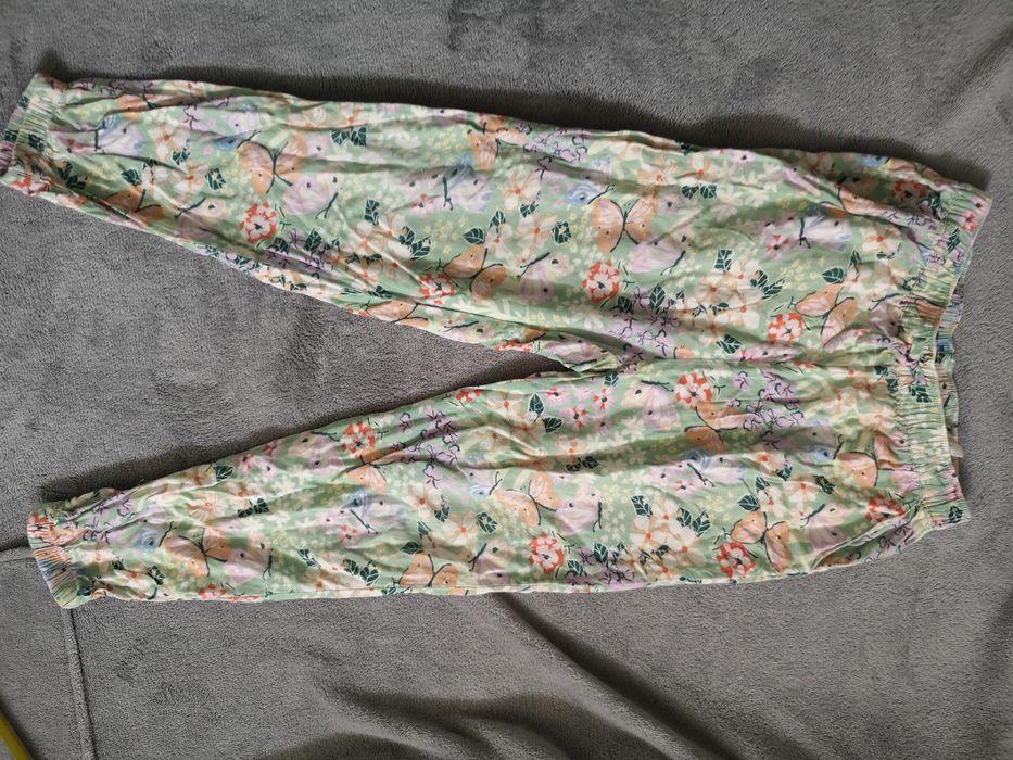 Luźne spodnie letnie H&M 134