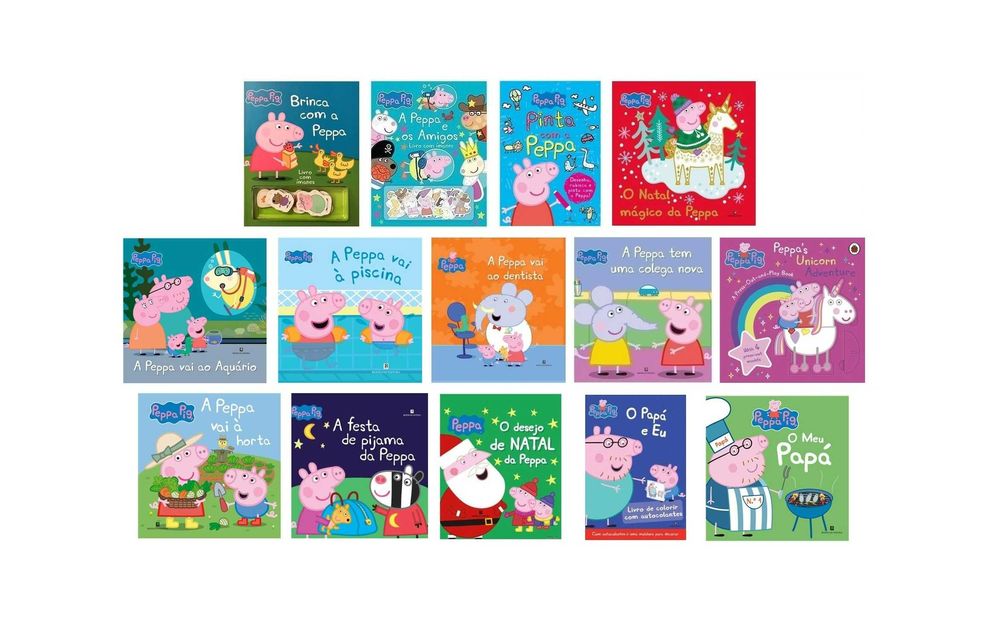 A Peppa Vai ao Aquário /..com Ímans /O Papá e Eu /.. -Desde 3€