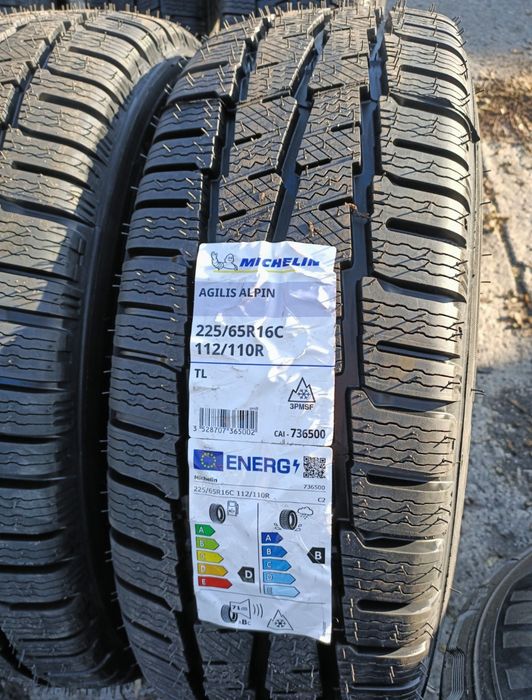 225/65r16C Michelin opony zimowe Agilis 115R M+S 3pmsf fabrycznie nowe