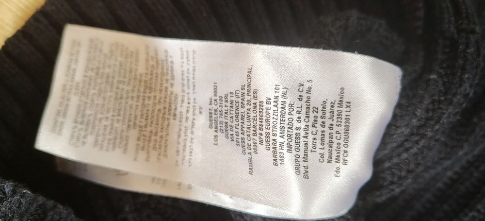 GUESS sweter damski granatowy rozm XS