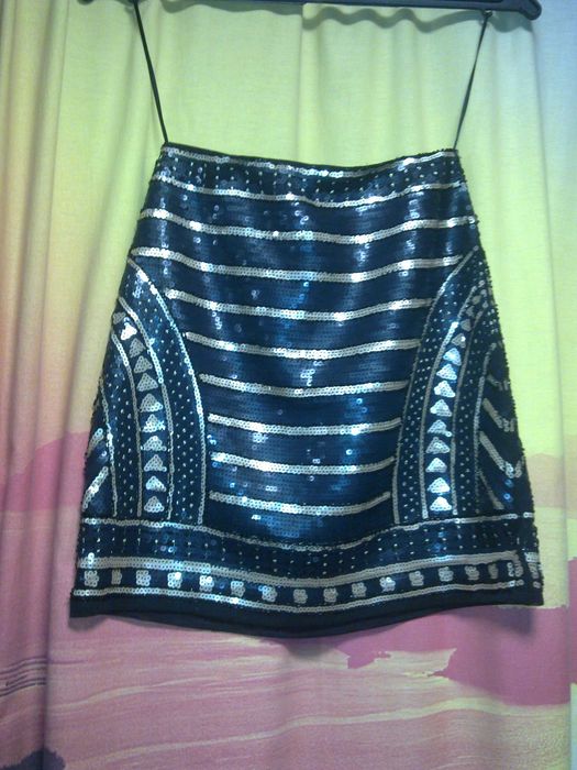 Спідниця з паєтками