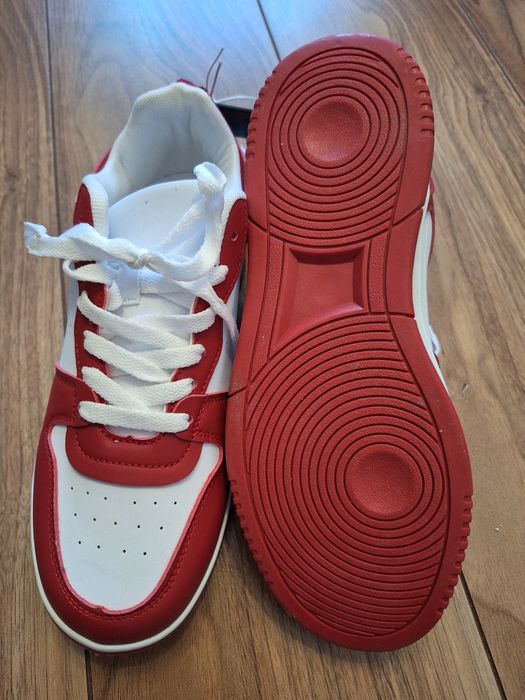 Sportowe buty sneakersy rozm 40 sinsay czerwone