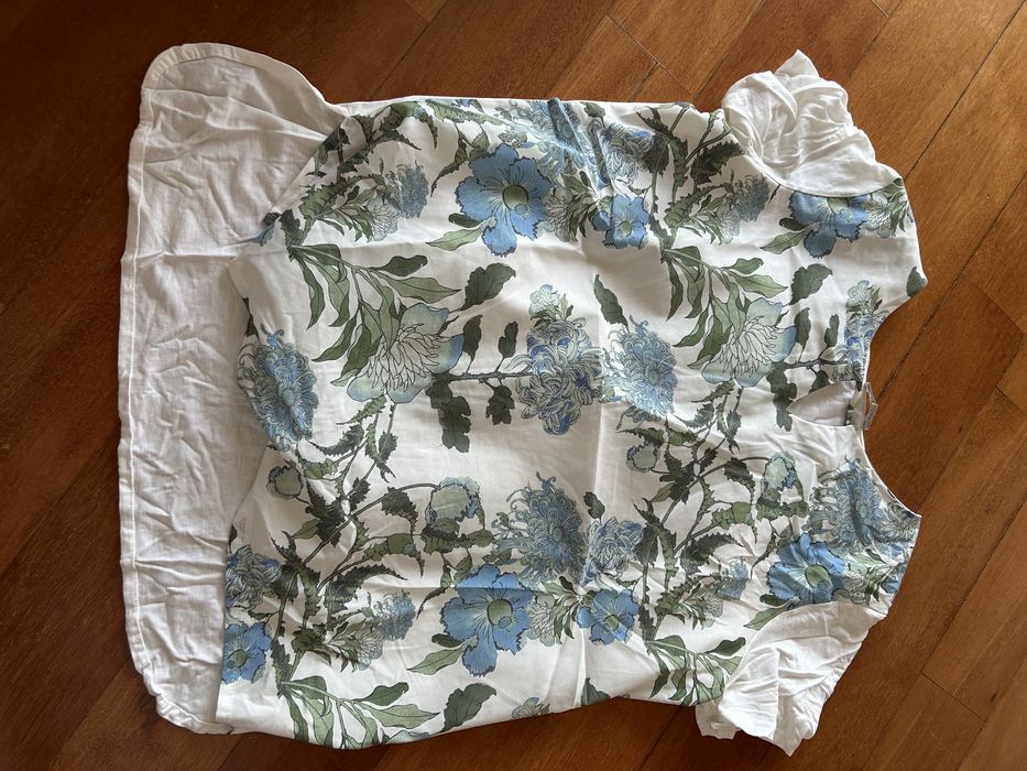 Camisa decenio  e salsa em xl vestido zara