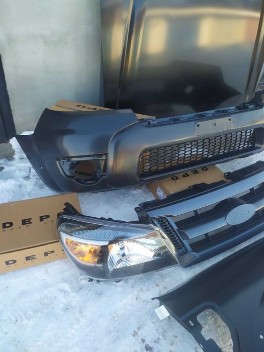 Бампер передній FORD RANGER 09-12 роки ФОРД РEНДЖЕР капот решітка фари фара форд рейнджер Ренжер