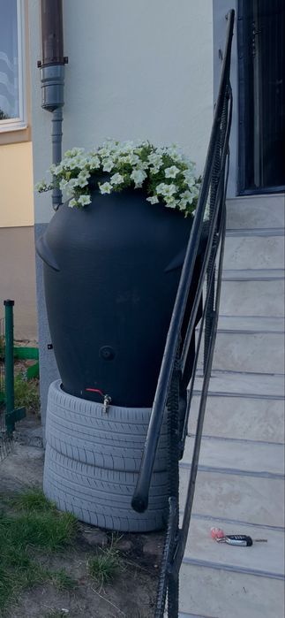 Mauzer , beczka, zbiornik na wode, na deszczowke