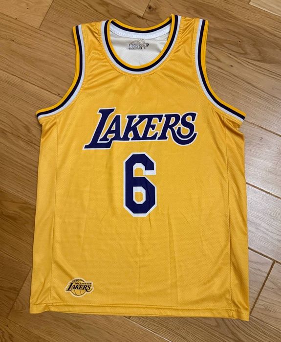 Los Angeles Lakers James #6 баскетбольна майка