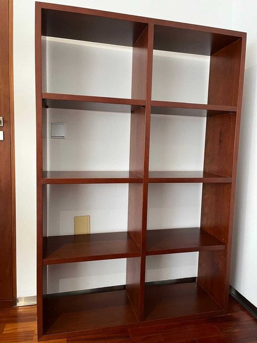 Estante livros cor cerejeira
