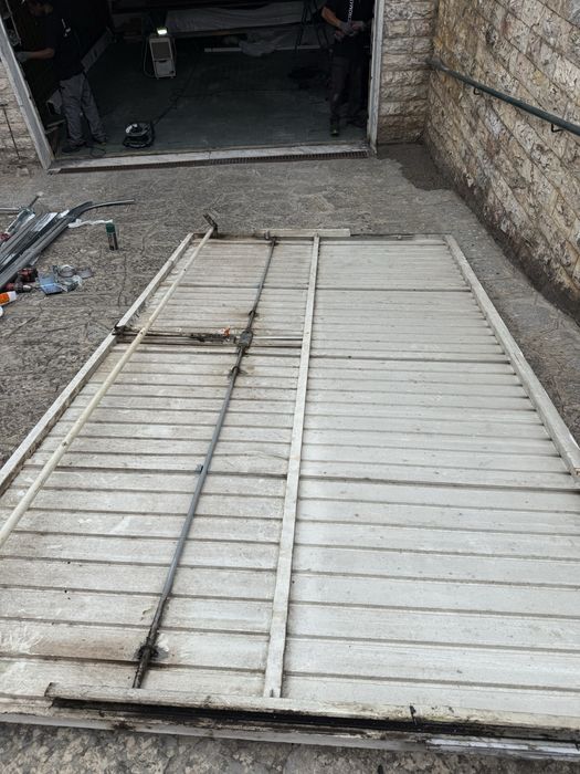 Portao basculante garagem