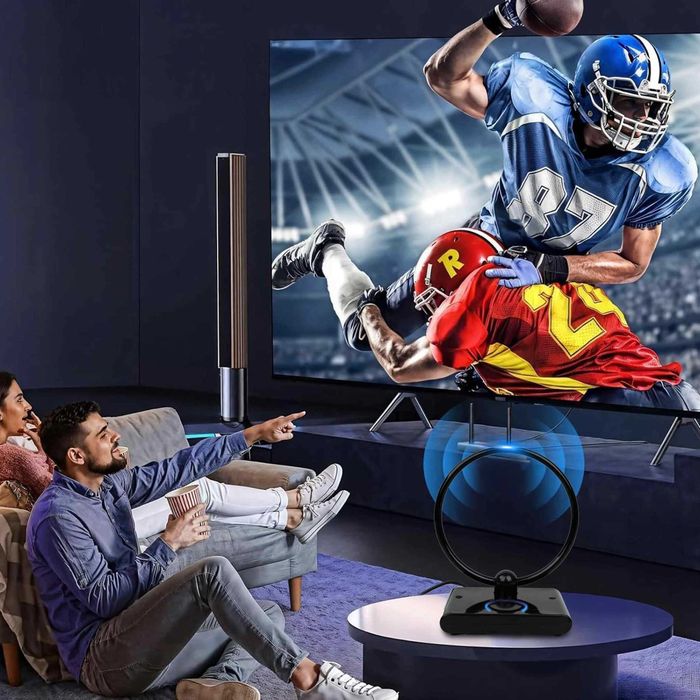 Mocna antena aktywna pokojowa DVB-T