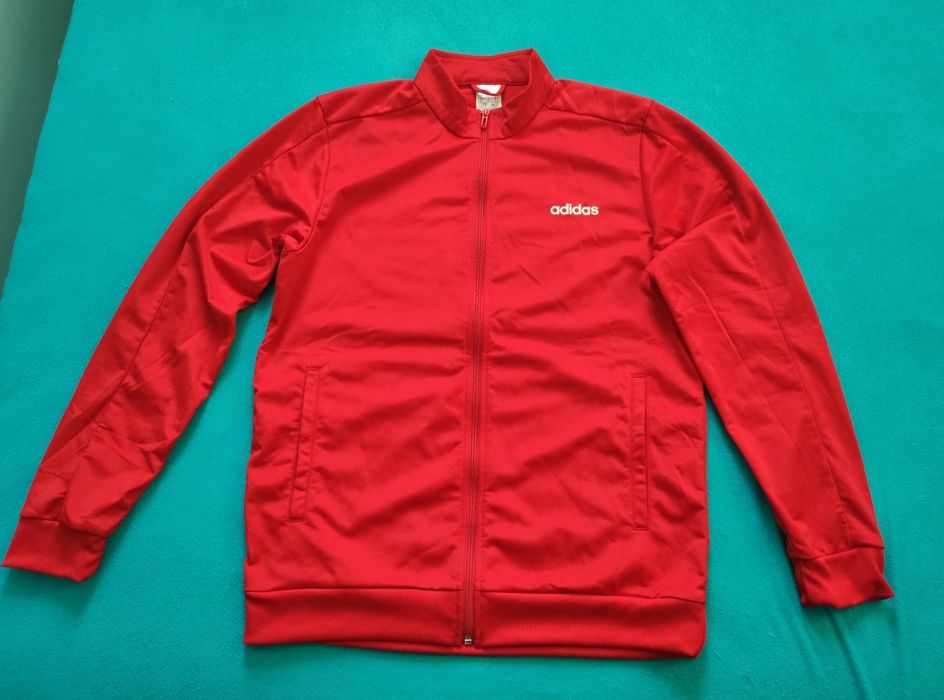 Bluza sportowa Adidas rozmiar L czerwona