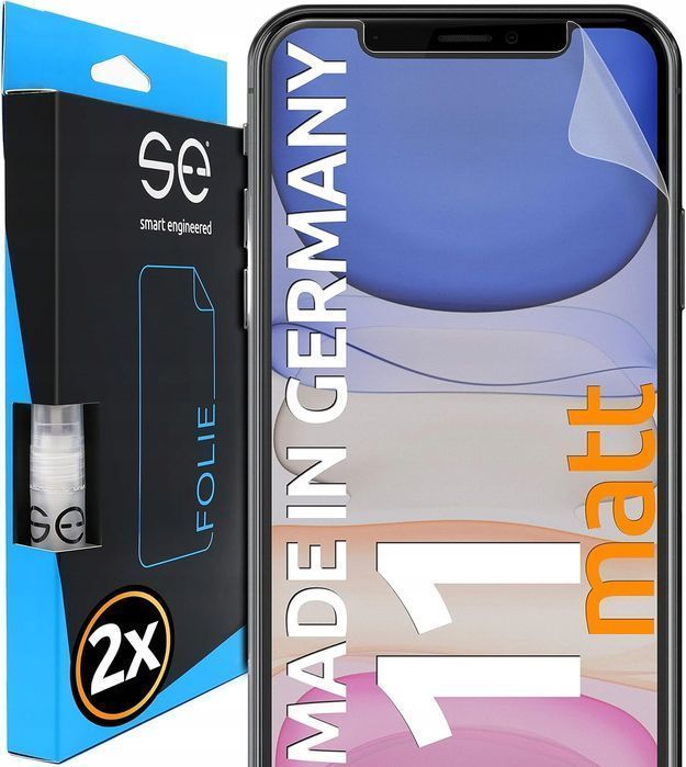 outlet 2 x antyodblaskowa folia ochronna do iphone 11 matowa
