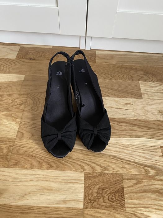 Sandały na koturnie H&M r. 37
