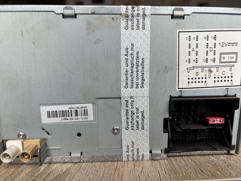 Sprzedam radio rcd 500