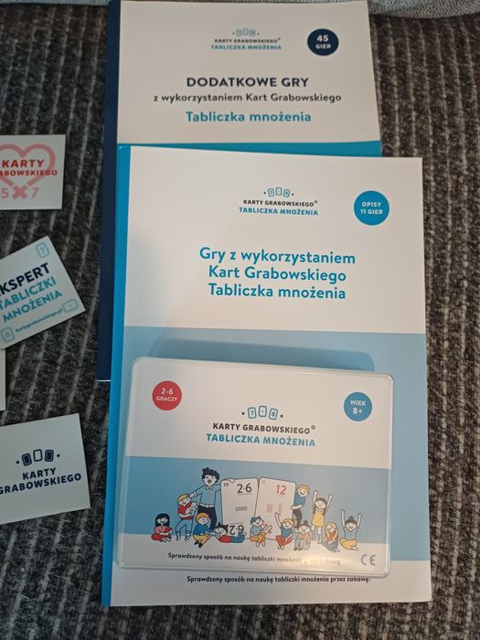 karty Grabowskiego tabliczka mnożenia
