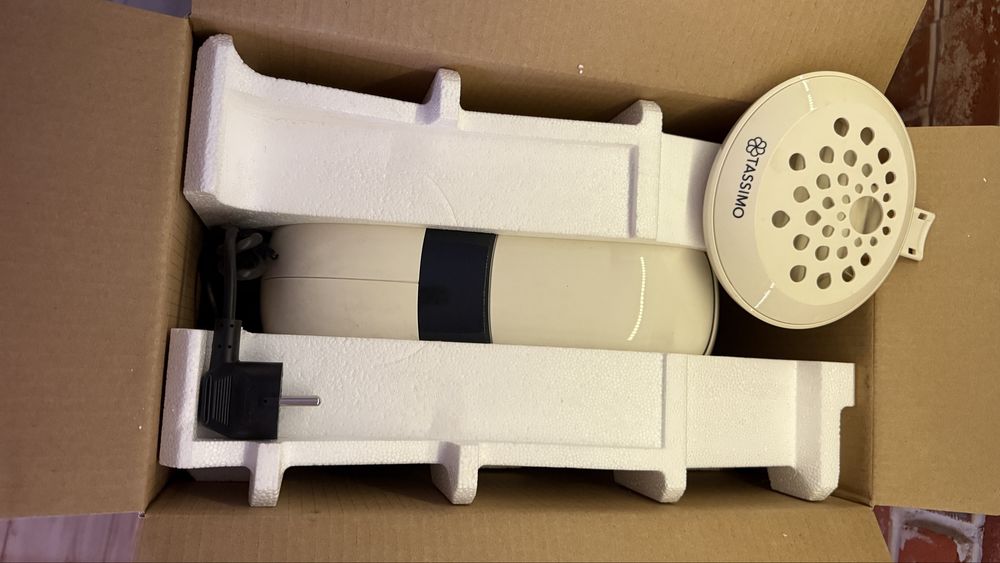 Ekspres Tassimo Style kremowy + szklanki Tassimo