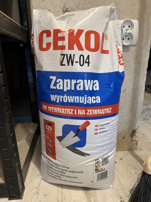 Cekol zaprawa wyrownująca