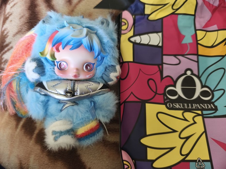 My little pony skullpanda Рейнбоу Деш