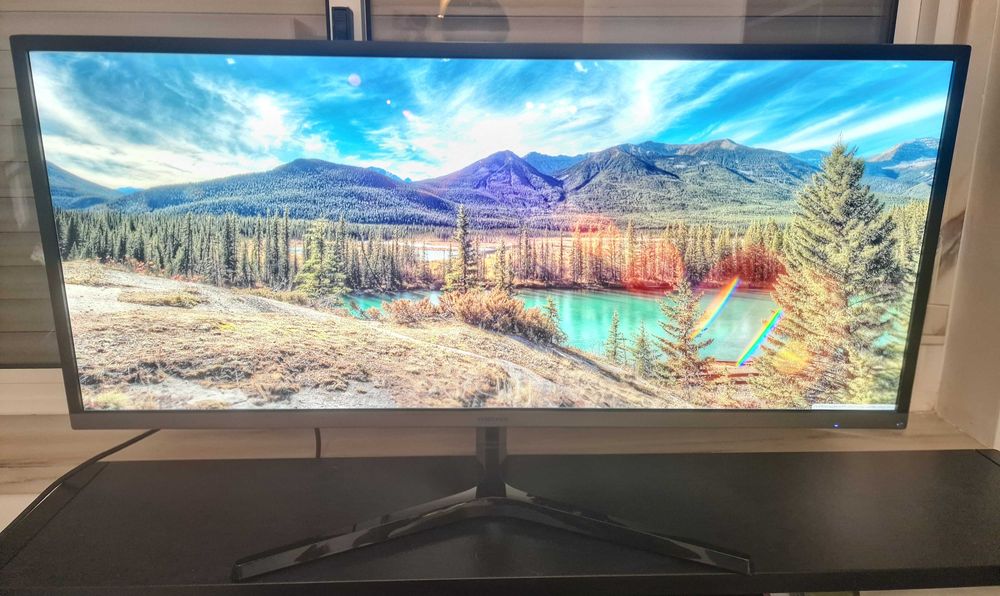 Monitor PC Samsung S34J552WQU ultra wide 34 polegadas