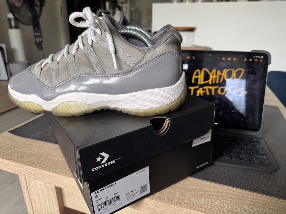 Jordan 11 low cool grey 9,5US 43 EU