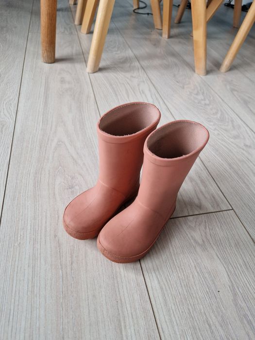 Różowe Kalosze Zara 22