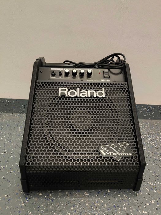 Roland PM-10 aktywny zestaw nagłośnieniowy do perkusji elektronicznej.