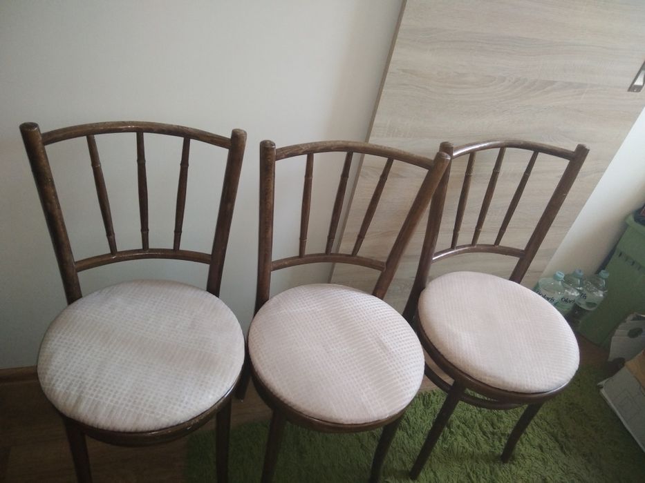 Krzesła bukowe Radomsko do renowacji