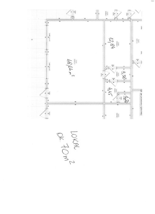 Wynajmę lokal 70 m2 Miłoradz