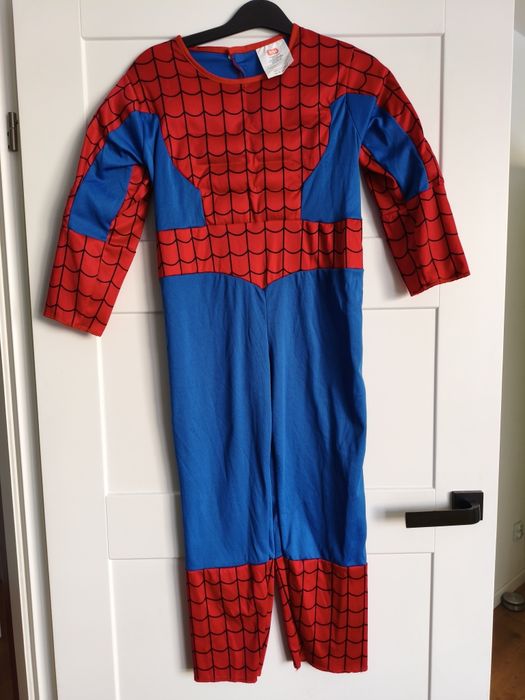 Strój Spiderman rozmiar 117-128