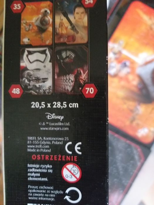 Sprzedam puzzle star Wars