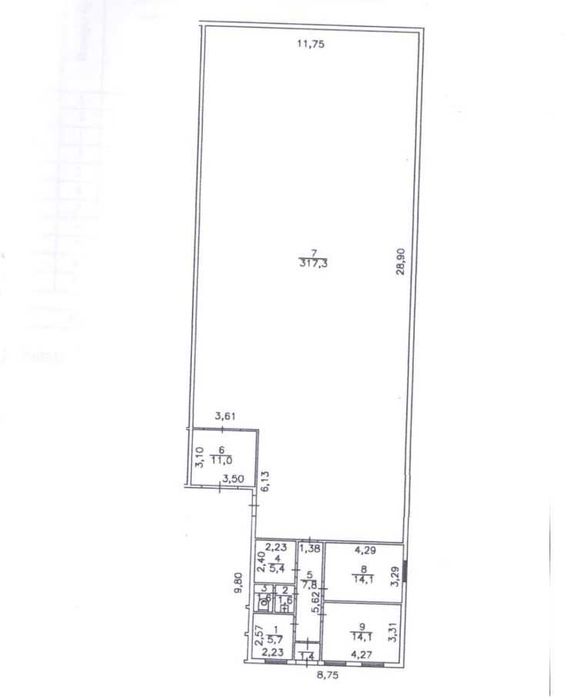 Фарм склад 380 м кв. Гостомель Без%