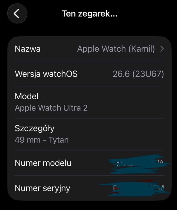 Apple Watch Ultra 2 GPS + Cell 49mm bat. 92% tytan 2 paski - super stan