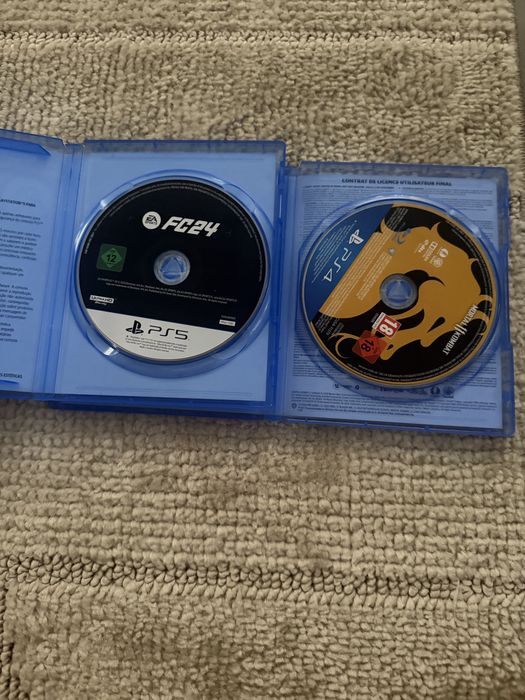 FC24(ps5) mortal kombat 11(ps4)