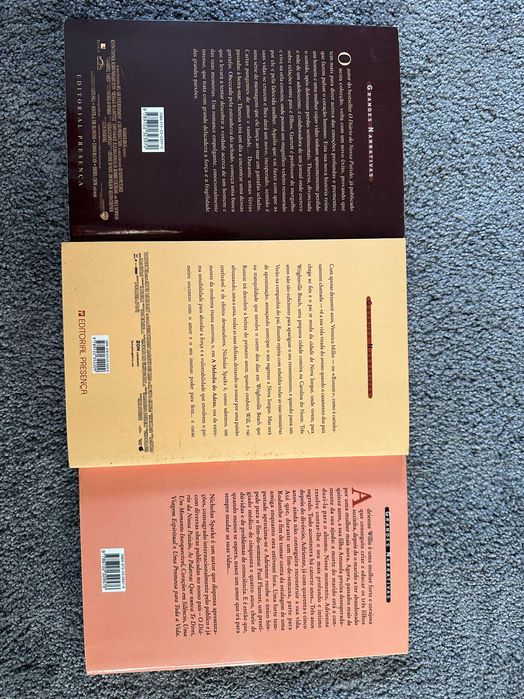 3 Livros Nicholas Sparks