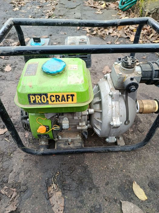 мотопомпа Procraft WPH20 бу ще на гарантії